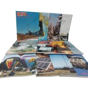 Vintage 1982 QST National Assn Amateur Radio Magazine FULL Year 12 Issues Lot